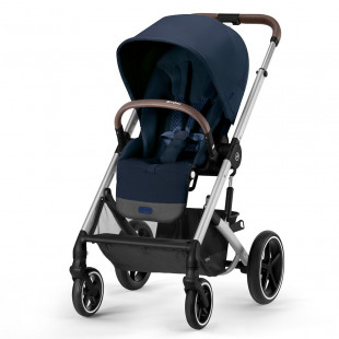 Детская коляска 2 в 1 Cybex Balios S Lux Limited edition Ocean Blue (Silver Frame)
